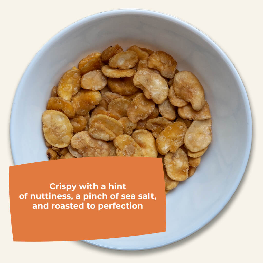 Roasted Fava Beans Sea Salt