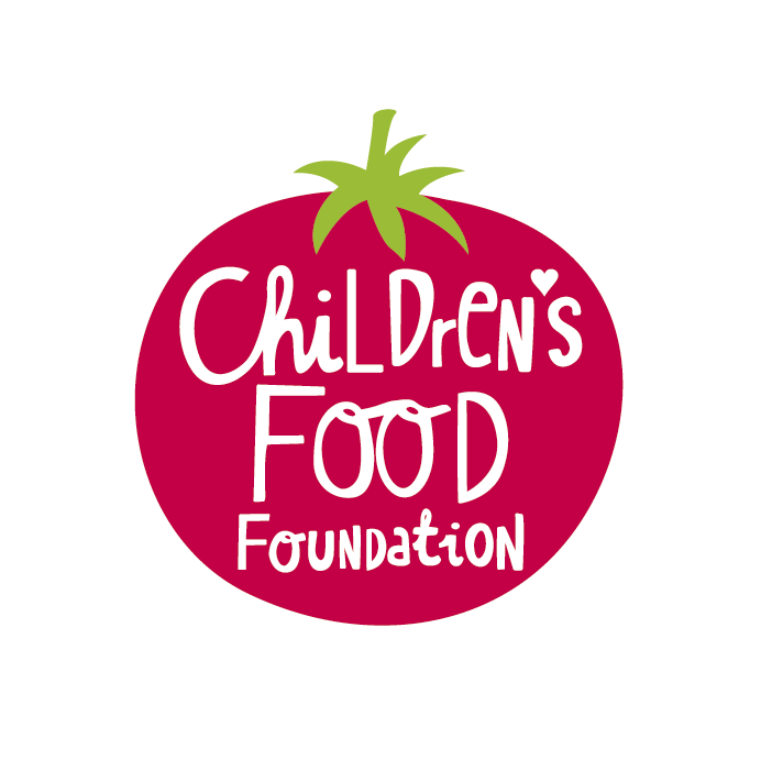 Children's food foundation logo about healthy eating