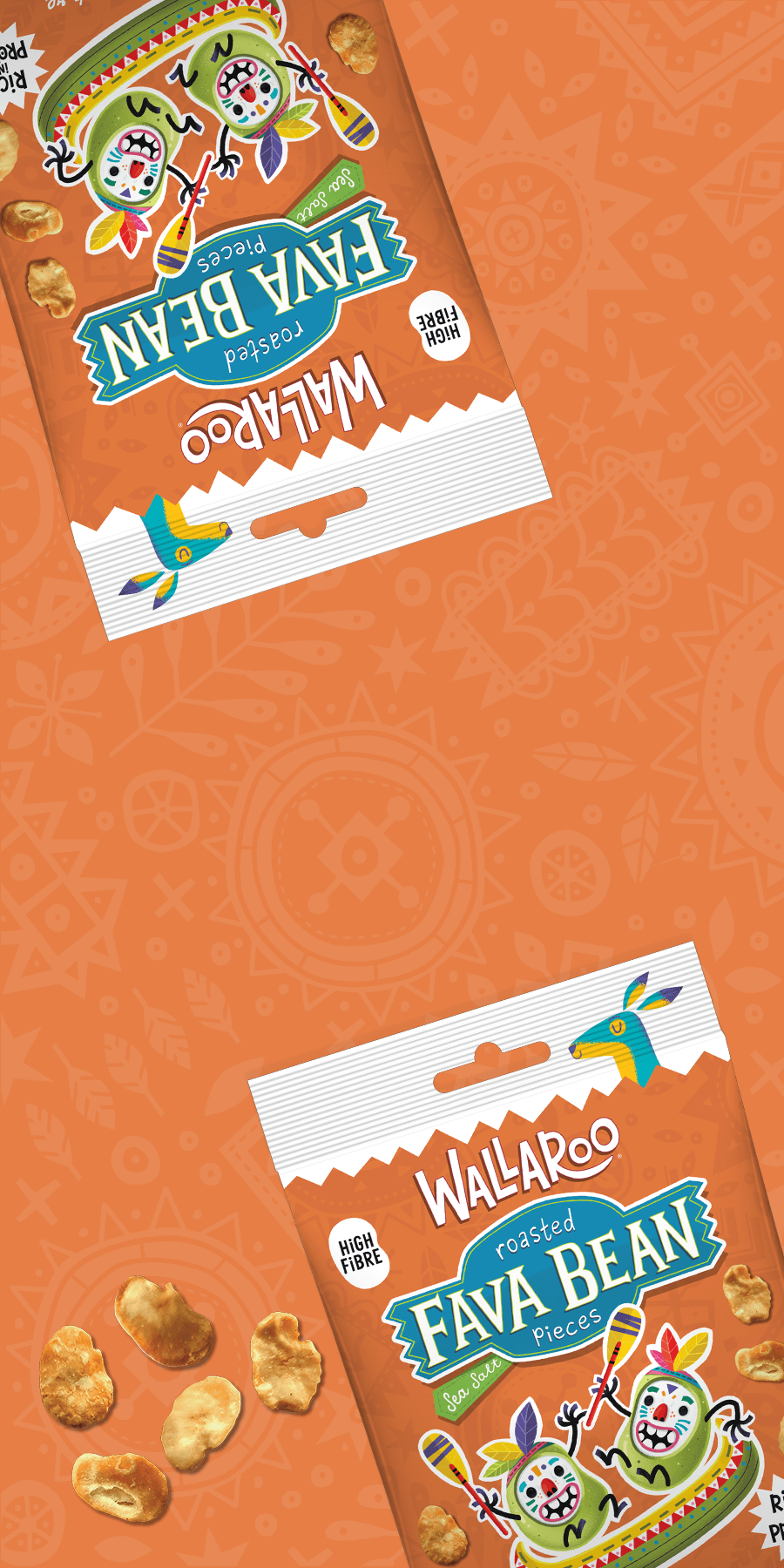 Wallaroo Roasted Fava Bean Snacks