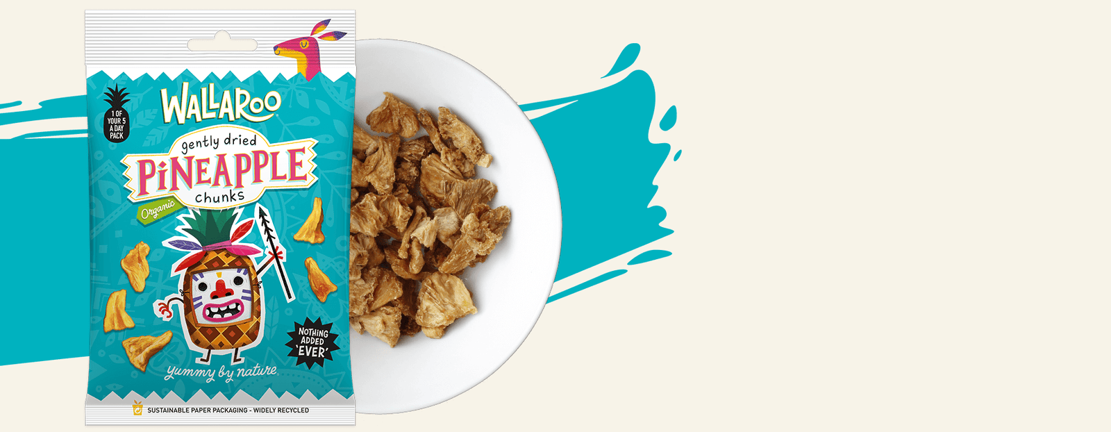 Organic Dried Pineapple Chunks