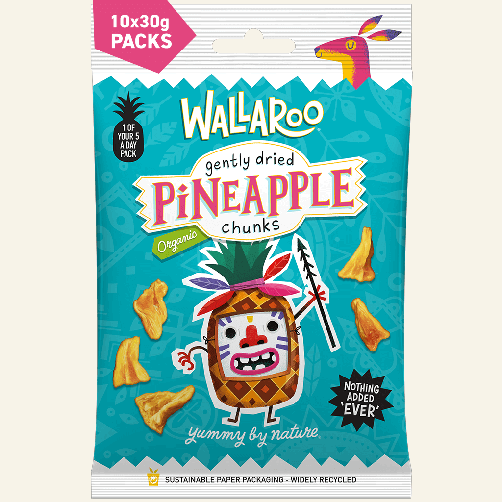 Organic dried pineapple