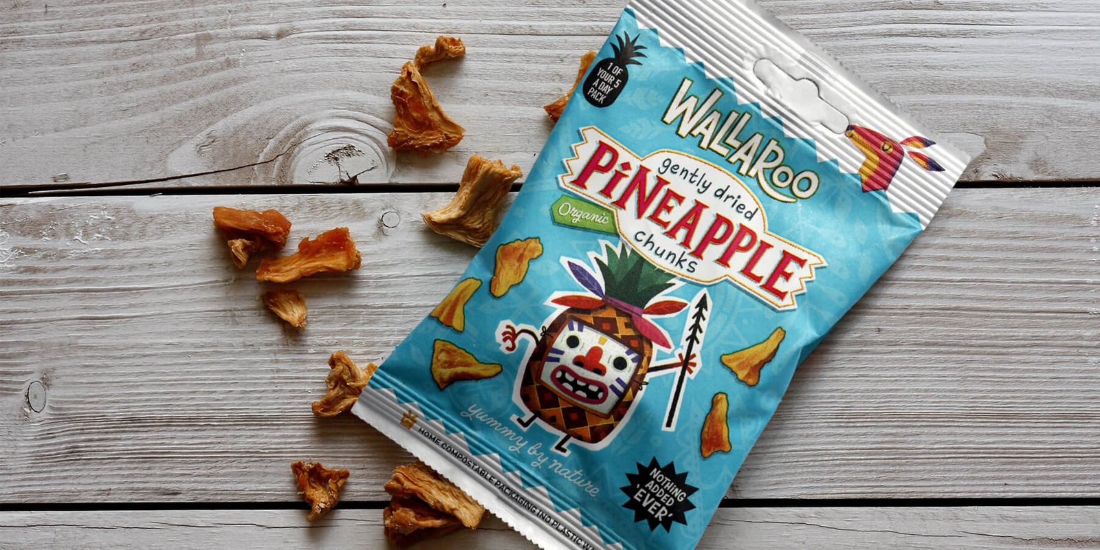 Wallaroo organic pineapple chunks are delicious
